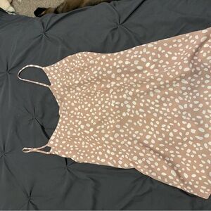 Chic Pink Spotted Too